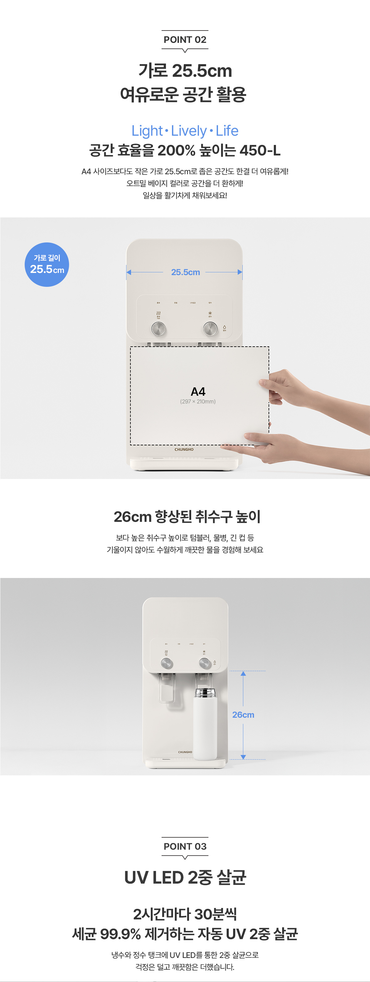 청호 450-L 상세 3