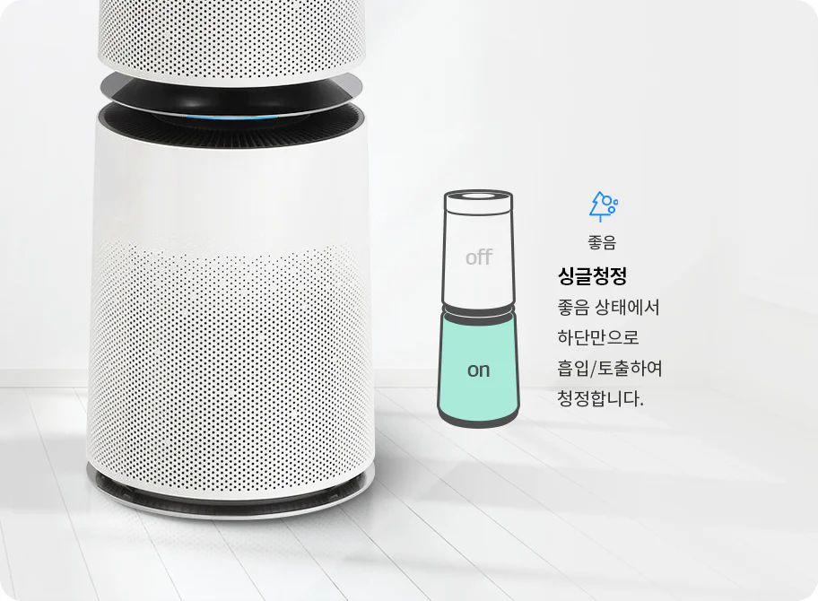 퓨리케어 AI 360˚ 공기청정기 플러스
