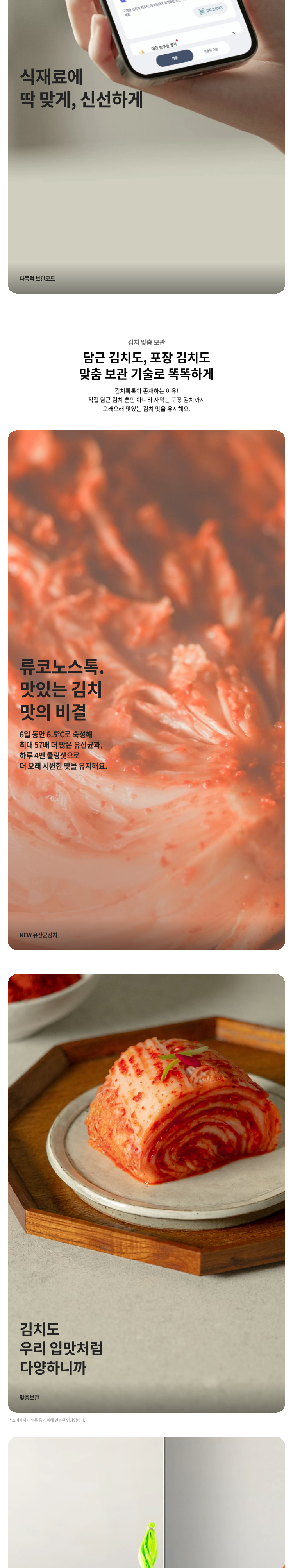 디오스 AI 오브제컬렉션 김치톡톡 491L 1등급 2가지색상
